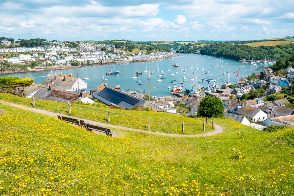 View of Fowey Harbour