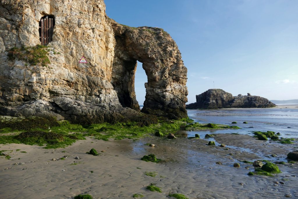 perranporth arch rock