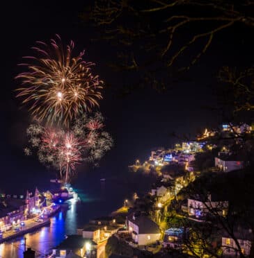 Best places to celebrate New Year in Cornwall