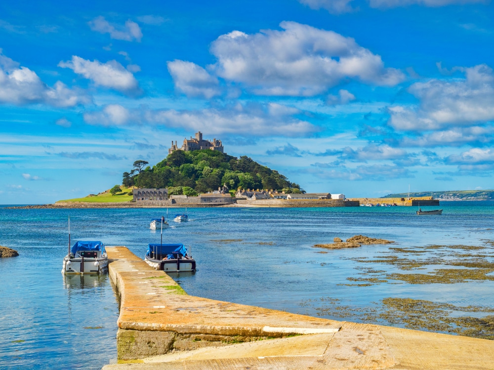 A view of St. Michael’s Mount