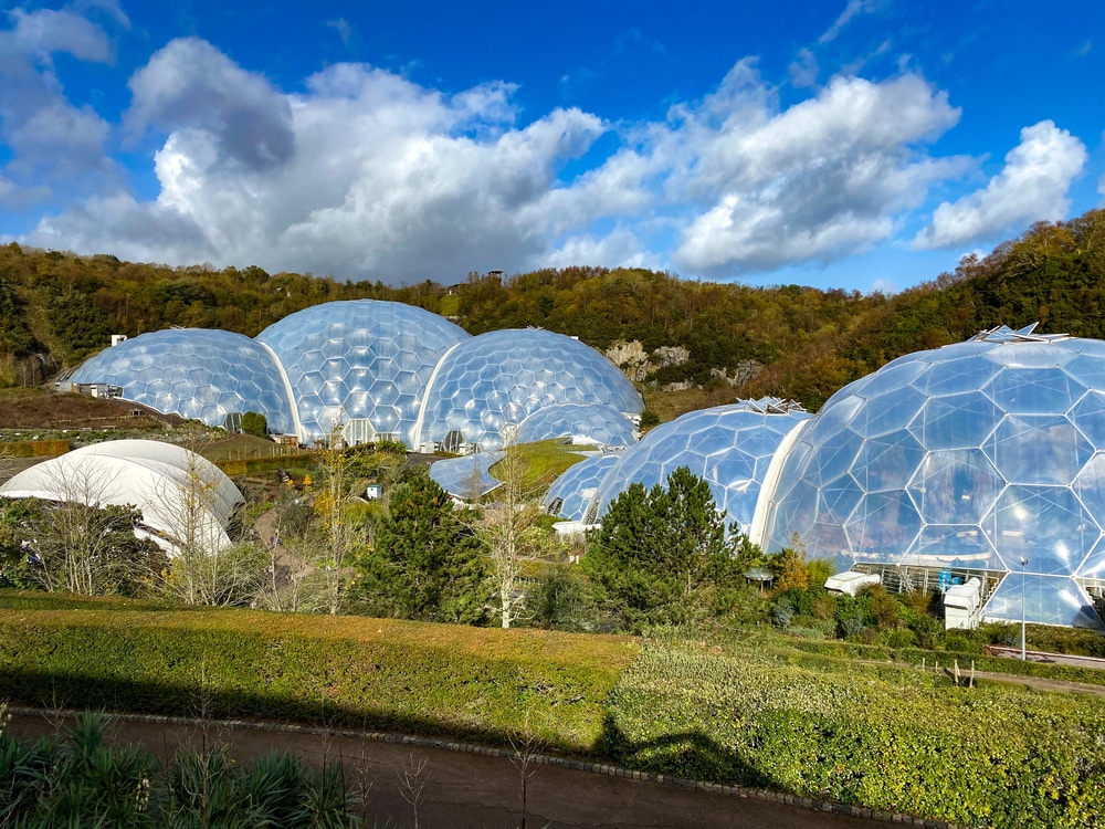 A view of the Eden Project