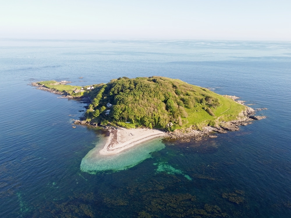 A view of Looe Island 