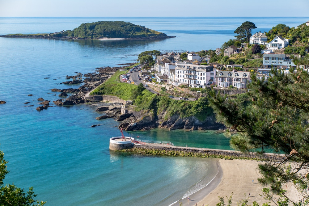 Looe coastal view